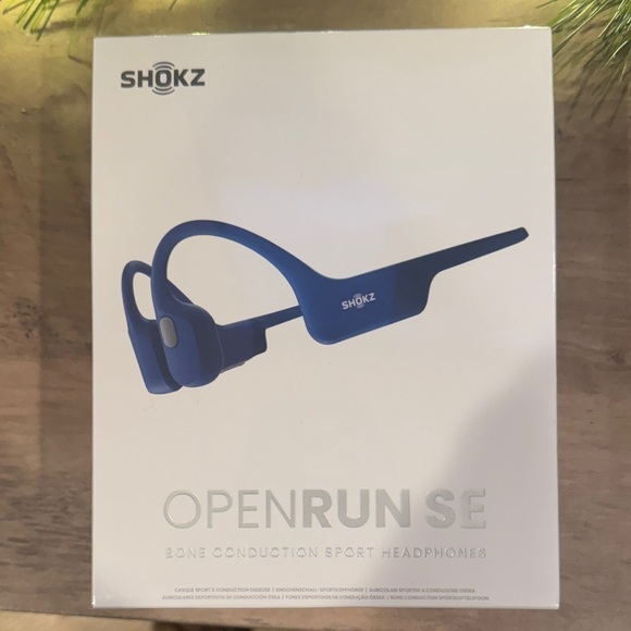 Shokz OpenRun SE Bone Conduction Sport Headphones - Blue
